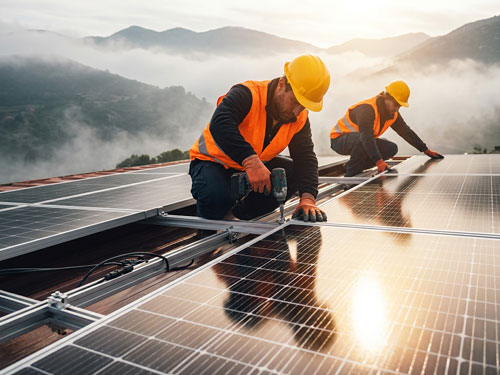 PV-Komplettsysteme mit Fachmontage
